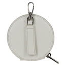 PRADA Coin Purse Patent leather White Auth 127894V-3