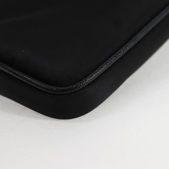 PRADA Shoulder Bag Nylon Black Auth 127896M
