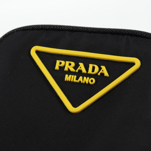 PRADA Shoulder Bag Nylon Black Auth 127896M