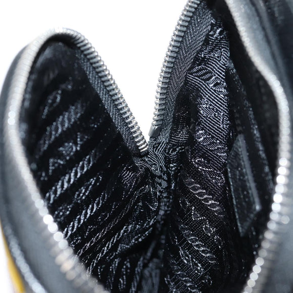 PRADA Shoulder Bag Nylon Black Auth 127896M