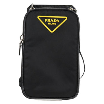 PRADA Shoulder Bag Nylon Black Auth 127896M - 0