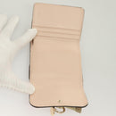 Chloe Wallet Leather Pink Gold Auth 127897V-9