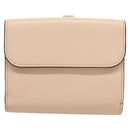 Chloe Wallet Leather Pink Gold Auth 127897V-2