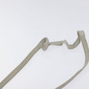 CELINE Shoulder Bag Leather Light Blue Gold Auth 127900-8