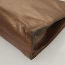 LOEWE Shoulder Bag Leather Brown Auth 127905-13