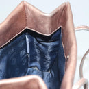 LOEWE Shoulder Bag Leather Brown Auth 127905-17