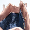 LOEWE Shoulder Bag Leather Brown Auth 127905-18