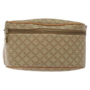CELINE Macadam Canvas Bum Bag Body Bag Beige Auth 127907-13