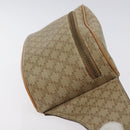 CELINE Macadam Canvas Bum Bag Body Bag Beige Auth 127907-3