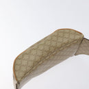 CELINE Macadam Canvas Bum Bag Body Bag Beige Auth 127907-6