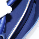 SAINT LAURENT Shoulder Bag Leather 2way Blue Gold 313456 Auth 127908V-10