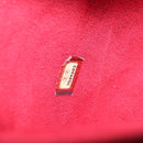 CHANEL Choco Bar Hand Bag Enamel Black Silver CC Auth 127910-20