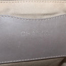 CHANEL Mademoiselle Bowling Chain Shoulder Bag Enamel Khaki CC Auth 127911V-18