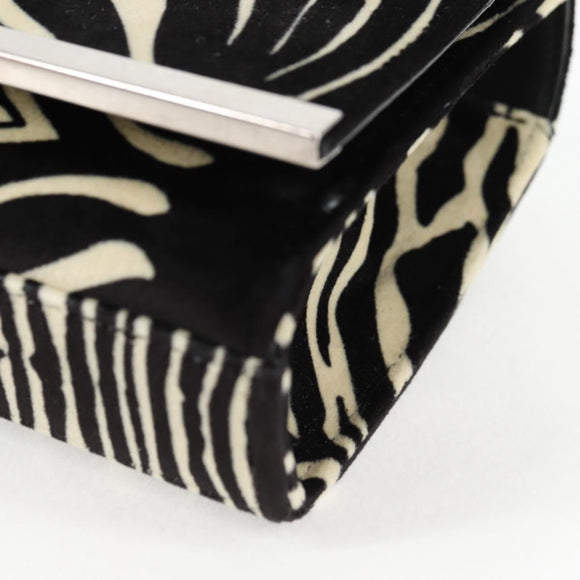 SAINT LAURENT Chain Bag Fabric Zebra Pattern 707690 FAAIA 1075 Auth 127912M