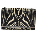 SAINT LAURENT Chain Bag Fabric Zebra Pattern 707690 FAAIA 1075 Auth 127912M-13