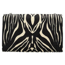 SAINT LAURENT Chain Bag Fabric Zebra Pattern 707690 FAAIA 1075 Auth 127912M-2