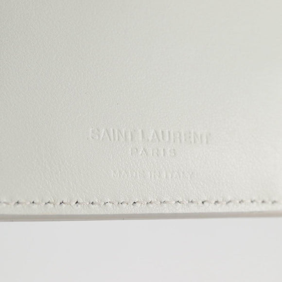 SAINT LAURENT Wallet Leather Multicolor Auth 127915M