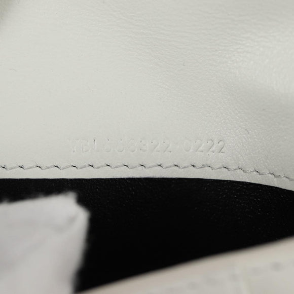 SAINT LAURENT Wallet Leather Multicolor Auth 127915M