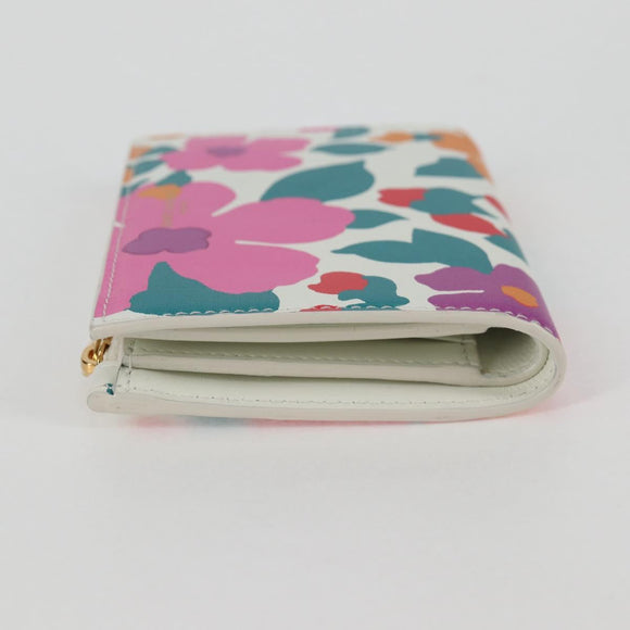 SAINT LAURENT Wallet Leather Multicolor Auth 127915M