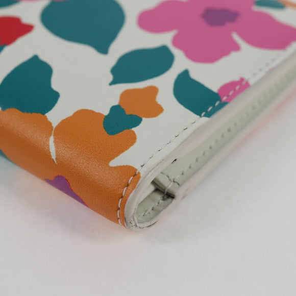 SAINT LAURENT Wallet Leather Multicolor Auth 127915M