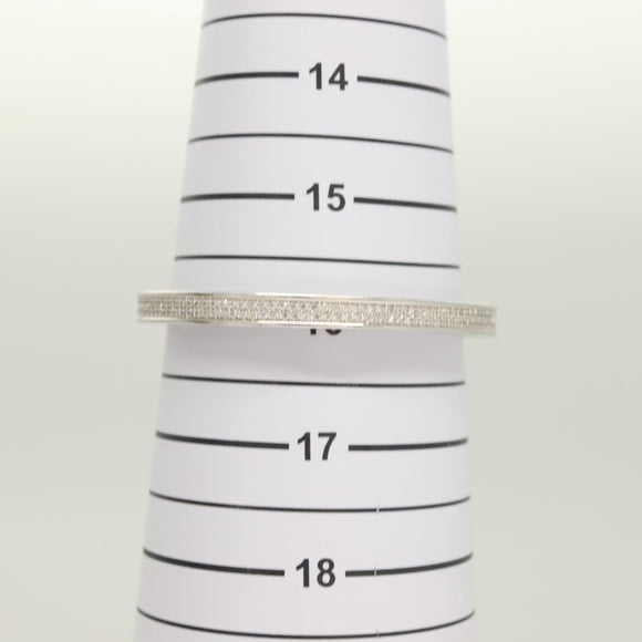 CELINE Bracelet metal Silver 46N446BZI Auth 127918M