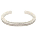 CELINE Bracelet metal Silver 46N446BZI Auth 127918M-2