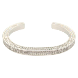 CELINE Bracelet metal Silver 46N446BZI Auth 127918M - 0