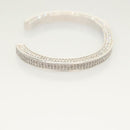 CELINE Bracelet metal Silver 46N446BZI Auth 127918M-4
