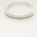 CELINE Bracelet metal Silver 46N446BZI Auth 127918M-5