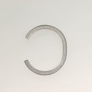 CELINE Bracelet metal Silver 46N446BZI Auth 127918M-7