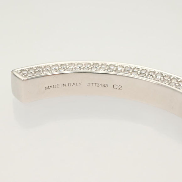 CELINE Bracelet metal Silver 46N446BZI Auth 127918M