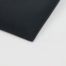 CELINE Clutch Bag Leather Navy Silver 10B593-070 Auth 127920M-14