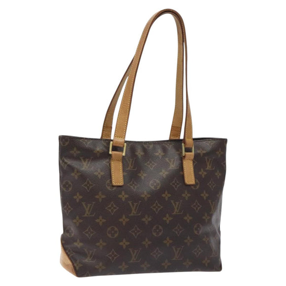 LOUIS VUITTON Monogram Cabas Piano Tote Bag M51148 LV Auth 127931