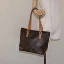 LOUIS VUITTON Monogram Cabas Piano Tote Bag M51148 LV Auth 127931-21