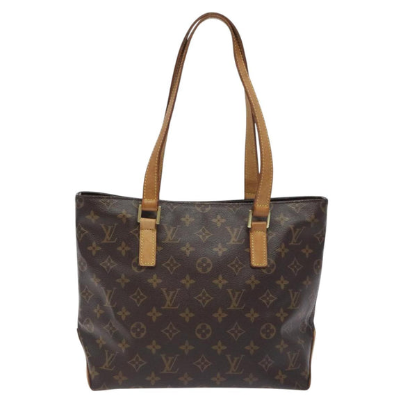 LOUIS VUITTON Monogram Cabas Piano Tote Bag M51148 LV Auth 127931