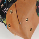 LOUIS VUITTON Monogram Multicolor Judy GM Bag 2way Black M40254 LV Auth 127947V-14