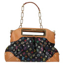 LOUIS VUITTON Monogram Multicolor Judy GM Bag 2way Black M40254 LV Auth 127947V-13