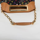LOUIS VUITTON Monogram Multicolor Judy GM Bag 2way Black M40254 LV Auth 127947V-7