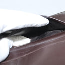 BOTTEGA VENETA INTRECCIATO Wallet Leather Brown 121060 Auth 127951-20