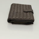 BOTTEGA VENETA INTRECCIATO Wallet Leather Brown 121060 Auth 127951-3