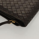BOTTEGA VENETA INTRECCIATO Wallet Leather Brown 121060 Auth 127951-7