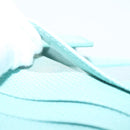 Salvatore Ferragamo Wallet Leather Turquoise Blue Gold Auth 127952V-21