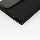 FENDI Wallet Canvas Black Auth 127954V-15