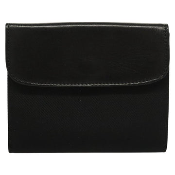 FENDI Wallet Canvas Black Auth 127954V - 0