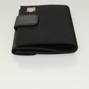 FENDI Wallet Canvas Black Auth 127954V-4