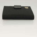 FENDI Wallet Canvas Black Auth 127954V-6