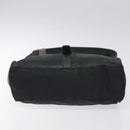 PRADA Shoulder Bag Nylon Leather Black Auth 127955-5