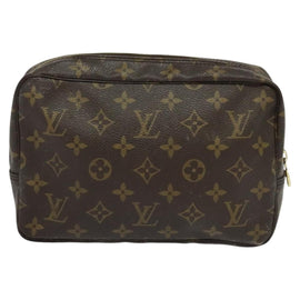 LOUIS VUITTON Monogram Trousse Toilette 23 Clutch Bag M47524 LV Auth 127956 - 0