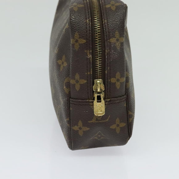 LOUIS VUITTON Monogram Trousse Toilette 23 Clutch Bag M47524 LV Auth 127956