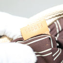 LOUIS VUITTON Antigua Cabas PM Hand Bag Ivory Brown M40039 LV Auth 127959-12